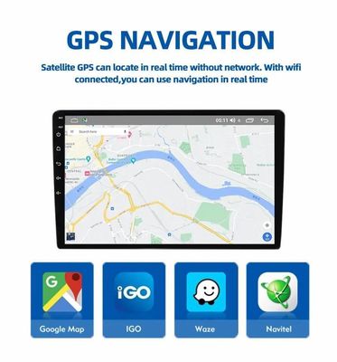 Trasmettitore FM originale Android Car Stereo con touch screen da 7/9/10 pollici e Wifi GPS