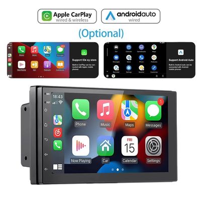 Posizionamento universale 7 pollici touch screen Car DVD Player con BT Wifi e GPS Navigation