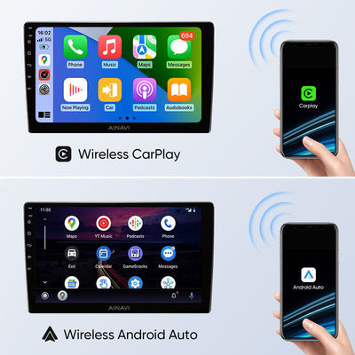 Universal Car Stereo 10.1 Inch Touch Screen 2 Din Radio con navigazione GPS WIFI BT FM RDS