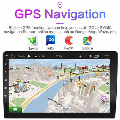 Multimedia Video Player Carplay Android Auto Car Stereo per Toyota Volkswagen Hyundai 7/9/10&quot;