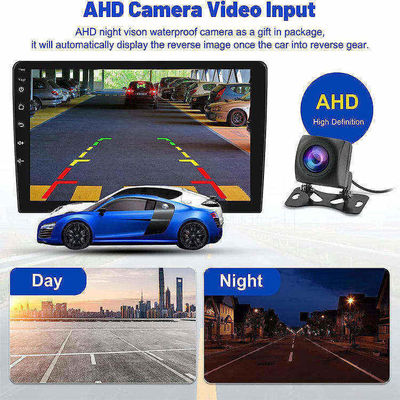 Radio per auto Android 12 universale da 10,1 pollici con touch screen IPS e fotocamera AHD 1080P