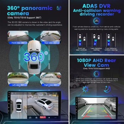 8 * CortexTM A55 1.6GHZ CPU 10.1inch 2 Din Car Radio per l'alloggio universale e 4 64G Storage Android Autoradio