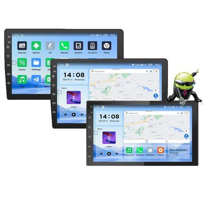 Universal 2 Din QELD/IPS Touch Screen Radio Player Carplay con funzione di schermo diviso