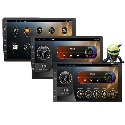 4 Core CPU 10.1 Inch 2 Din Touch Screen GPS Navigation Android Car Radio per Universale