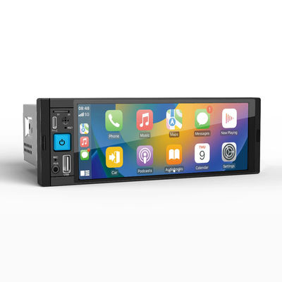 Car Radio Wireless Carplay 1Din MP5 Player con FM/AM/RDS Multimedia e Bluetooth