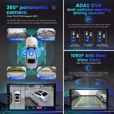 Universal 9 Inch 10 Inch Carplay Radio Screen Octa Core DSP QLED con 8G128G Android Car Multimedia