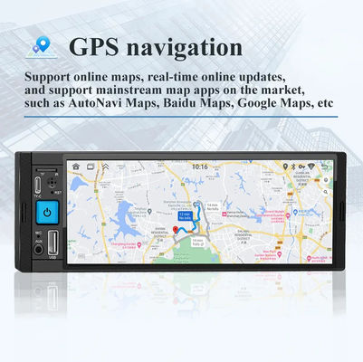 Car Radio Wireless Carplay 1Din MP5 Player con FM/AM/RDS Multimedia e Bluetooth