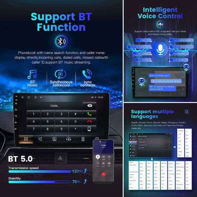 Sistemi intelligenti Bluetooth Car Radio con schermo da 10 pollici e CarPlay wireless integrato