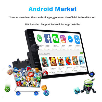 9 pollici Carplay e Android Auto Car Screen Navigation DVD Player Stereo System per Android 10 OS
