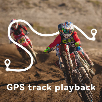 Automobile Motociclo GPS Navigatore 5 pollici Screen Recorder con rilevamento della pressione dei pneumatici