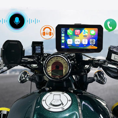 Navigazione portatile per moto GPS 5 pollici Apple Carplay wireless e Android Auto