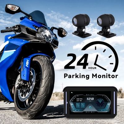 Navigazione portatile per moto GPS 5 pollici Apple Carplay wireless e Android Auto