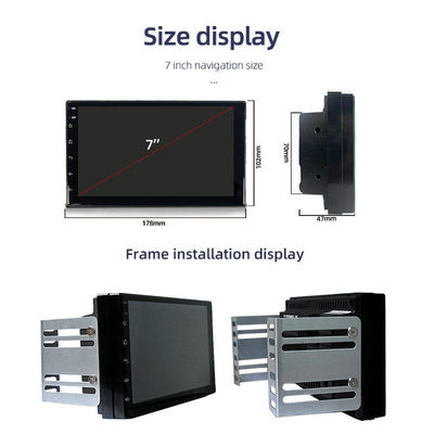 Disponibile in più lingue 7 pollici Android Car Stereo con navigazione GPS e touch screen