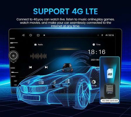 Universal Built-in WiFi 9/10 Inch Android 11.0 Car Multimedia Player per Toyota Nissan