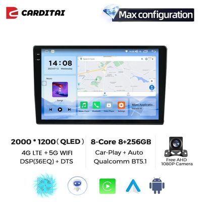 Carplay GPS Navigation 2 Din Android 11 per BMW 3 E90 E91 E92 E93 2005 2012 Car Radio