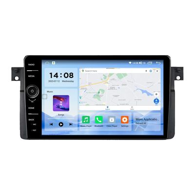 Posizionamento del cruscotto 8core Android 12.0 Octa Core 1 Din Car Stereo Audio Radio Player per BMW E39 M5