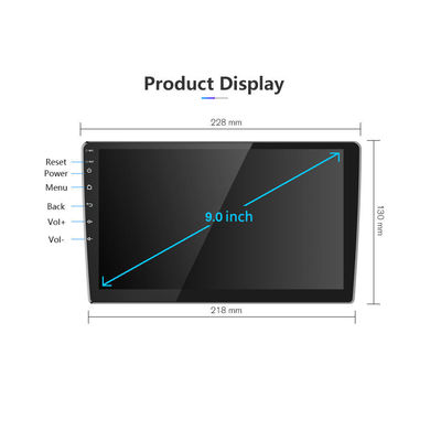 Android 9/10 Inch Car Touch Screen GPS Stereo Radio Navigation System per l'elettronica automobilistica