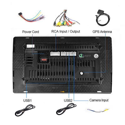 Android 9/10 Inch Car Touch Screen GPS Stereo Radio Navigation System per l'elettronica automobilistica