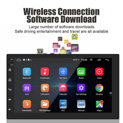 Stereo per auto Android universale da 9 pollici con CarPlay wireless integrato e touch screen