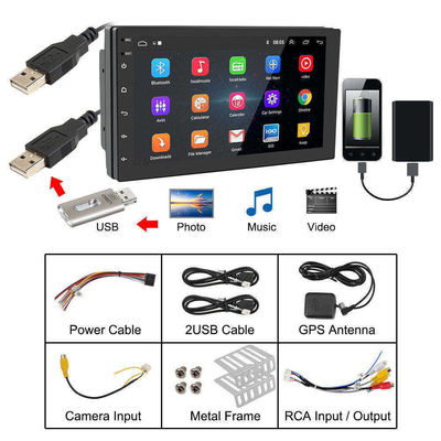 Stereo per auto Android universale da 9 pollici con CarPlay wireless integrato e touch screen