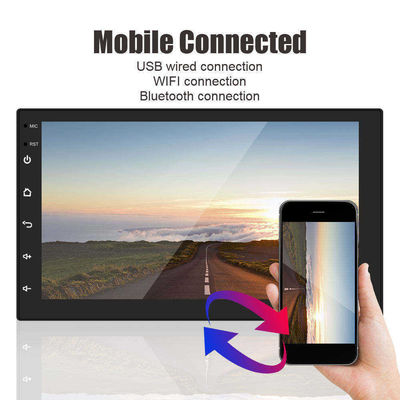 Stereo per auto Android universale da 9 pollici con CarPlay wireless integrato e touch screen