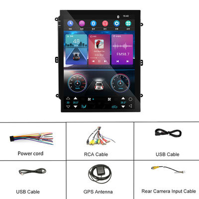 Connessione USB 9.7 pollici Vertical Screen Car Radio con risoluzione 1280*800 e stereo