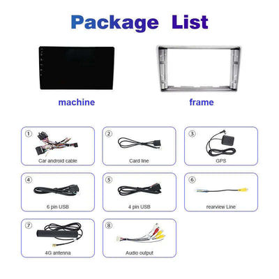2 Radio per auto 64G con fotocamera retrovisoria Android Auto Carplay GPS navigazione WIFI Bluetooth