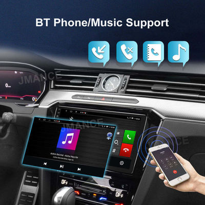 Controllo del volante di lavoro 9 pollici doppia radio di auto 1din con schermo HD touch e WiFi