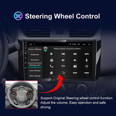 9" IPS/QLED Touch Screen Android 12 Car Radio con GPS Wifi Rear Camera e BT FM RDS