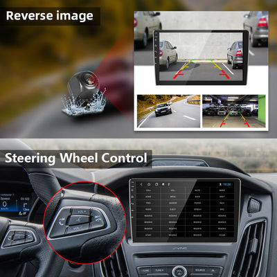 Radio universale per auto a schermo toccabile da 10 pollici con linguaggio multi e design integrato 2 Din