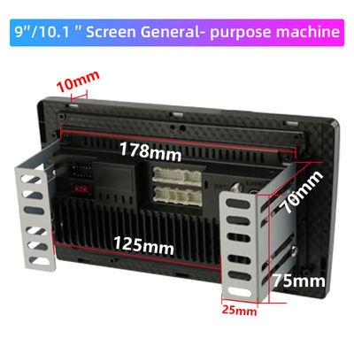 9 pollici 2din Android Car Radio con BT FM RDS WIFI Navigazione GPS 2.5D IPS Touch Screen
