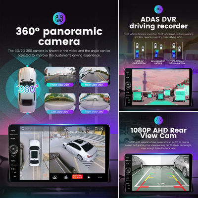 Universale 4G Android 12 Auto Electronics TS18 9/10inch Knob Headunit Car Radio