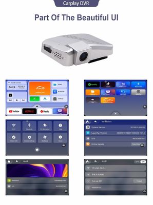 Fotocamera DVR per auto con APP Carplay e navigazione GPS 1080P HD USB 2.0 Fotocamera frontale