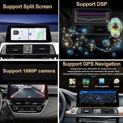 12.3'' QLED Screen 4G LTE Wifi DSP Carplay Android Auto 2Din Car Radio Per BMW/Benz/Audi Universal