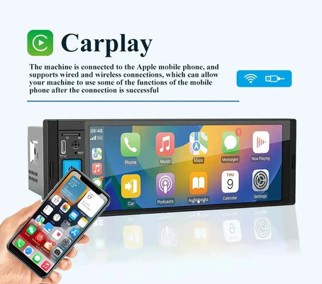 Carplay Android Auto Multimedia Player con memoria Nand Flash 32G Bluetooth MirrorLink