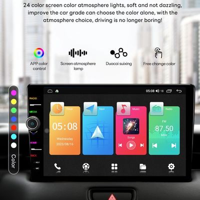 Posizionamento del cruscotto 8" Radio stereo per auto con navigazione GPS e wireless Android Auto