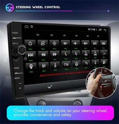 Posizionamento del cruscotto 8" Radio stereo per auto con navigazione GPS e wireless Android Auto