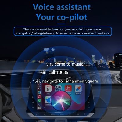 CarPlay portatile Android 13 Multimedia Video Wireless Car Play Ai Box per Purificatore d'aria per auto