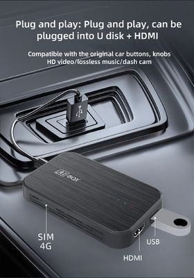 Wireless Android Auto e Apple Carplay Media Box con altri stili di design portatile