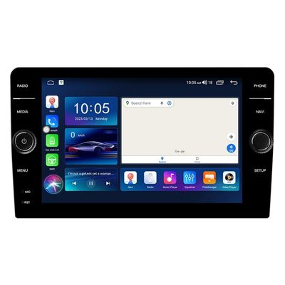 8 pollici 2din Android 13 Car Stereo con schermo QELD GPS Wifi e fotocamera Full-fit Design