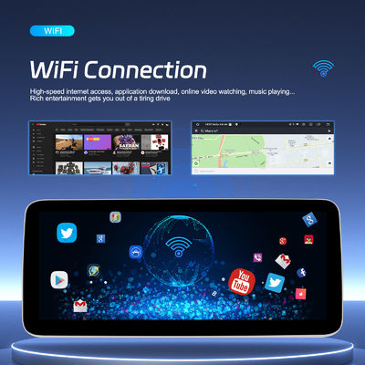 12.3 pollici Android Car Radio Stereo con CarPlay wireless e controllo del volante