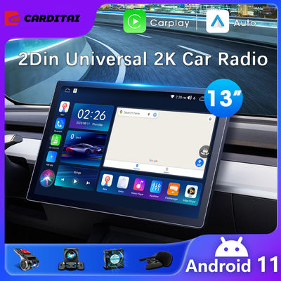 13.3 pollici Android 11.0 Carplay Multimedia Car Radio con touch screen e funzione OBD2