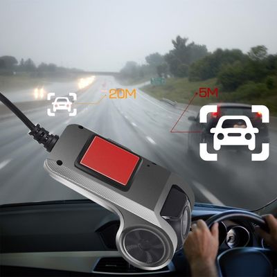 USB Car Dash Cam HD 1080P 170° Registratore Wide Angle Front ADAS Android DVR Versione Notturna