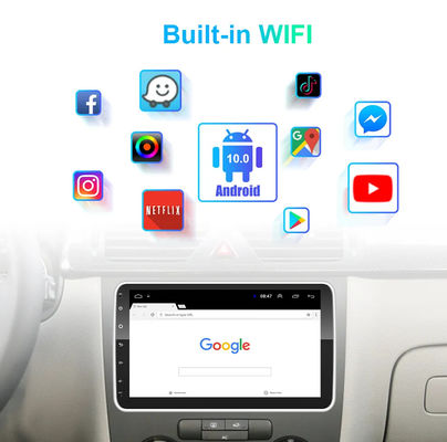 Multilingue Compatibile 10,1 pollici Universal Android Multimedia Player Auto DVD Player
