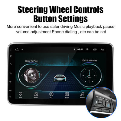 10 pollici schermo rotabile 1 Din Android Multimedia Player con controllo del volante