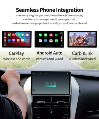 Universal Car Radio Android13 Car Player con schermo QELD da 11,5 pollici e radio TS10 a 8 core