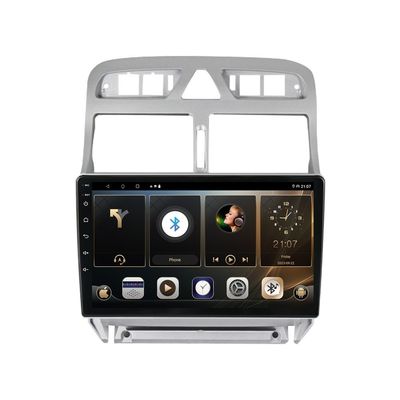 Car Radio Multimedia Video Player Navigazione GPS per Peugeot 206 2001 2016 Android 10 Nessun DVD