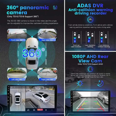 TV Combination 9 Inch Android Car Radio con Carplay e Android Auto Built-in Wi-Fi DVD Player
