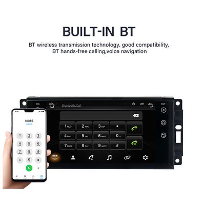 1280*800 Risoluzione 7 pollici Android Car GPS Radio DVD Player con adattamento universale