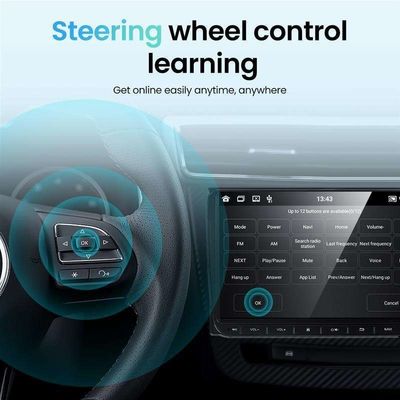 Fotocamera di backup VW Android Car Radio per VW Golf 6 Touran 8 Inch Touch Screen Car Stereo